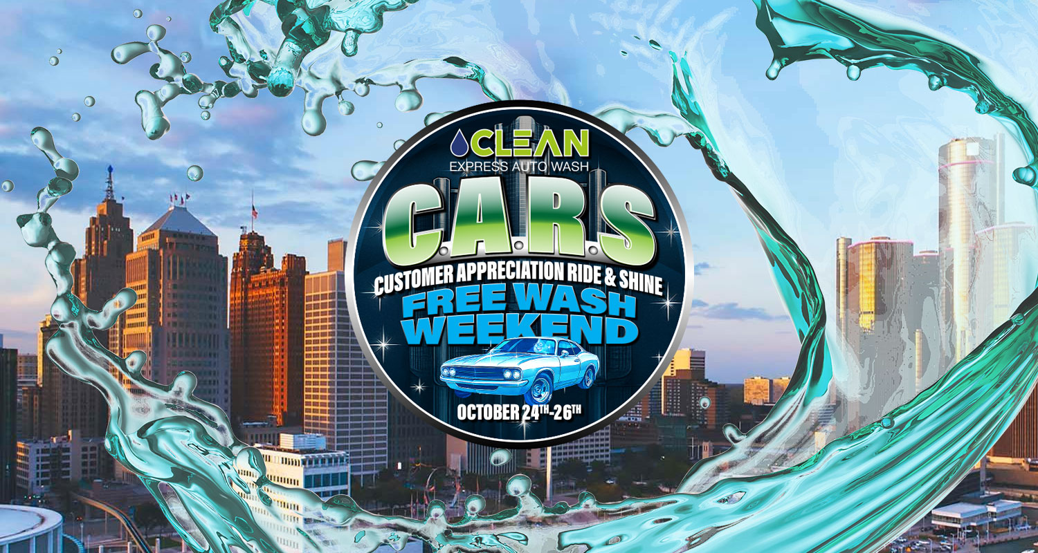 EWC Celebrates Detroit Customer Appreciation Weekend with Free Washes!