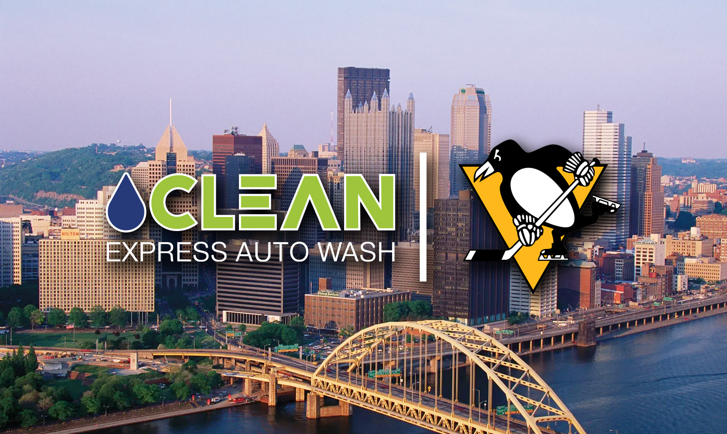 Clean Express Auto Wash Named Official Car Wash of the Pittsburgh Penguins