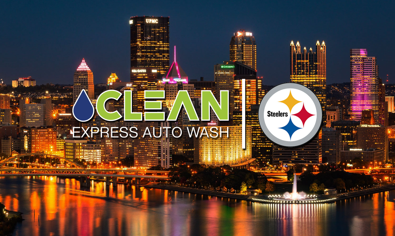 Clean Express Auto Wash Named Proud Partner of the Pittsburgh Steelers